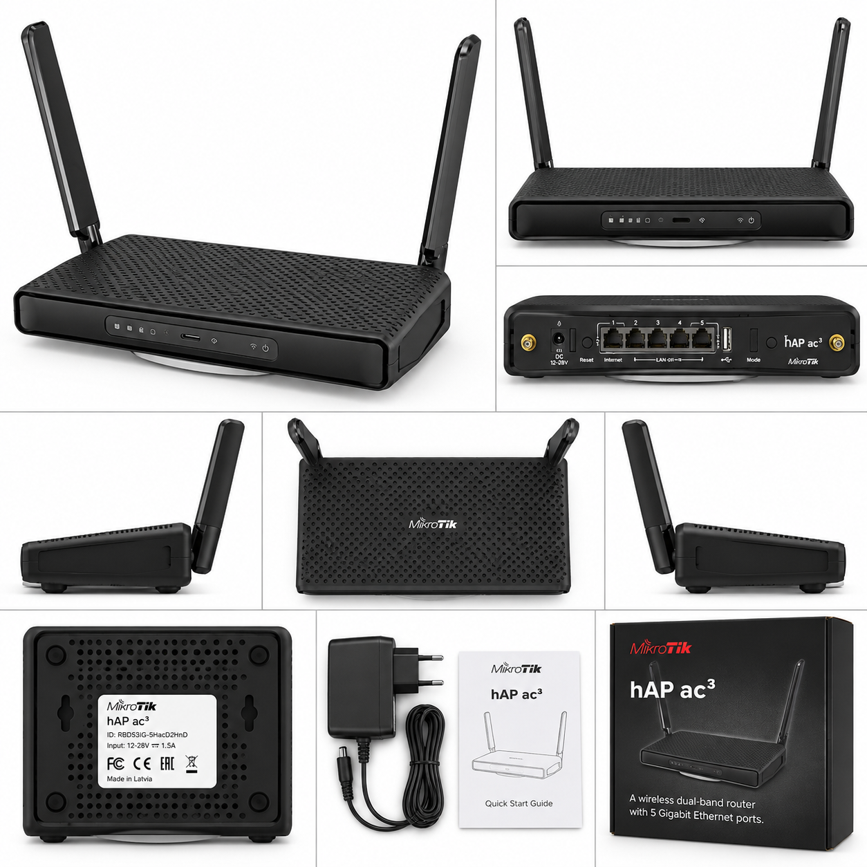 MikroTik hAP AC3 Wifi
